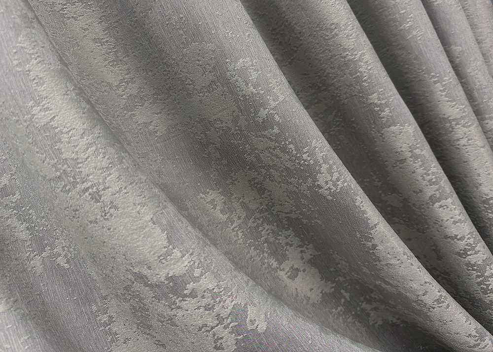Комплект готовых штор VR-Textil Жаккард Sultan № 869ш Светло-серый 100х250 см 2 шт (39-446) Киев - изображение 6