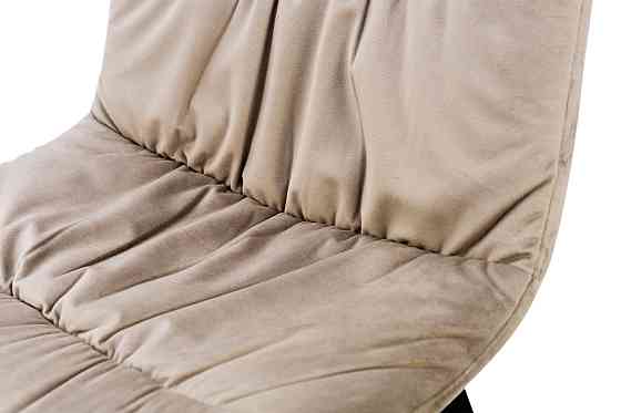 Стілець Авері чорний/велюр мокрий пісок Bluvel-40 Киев