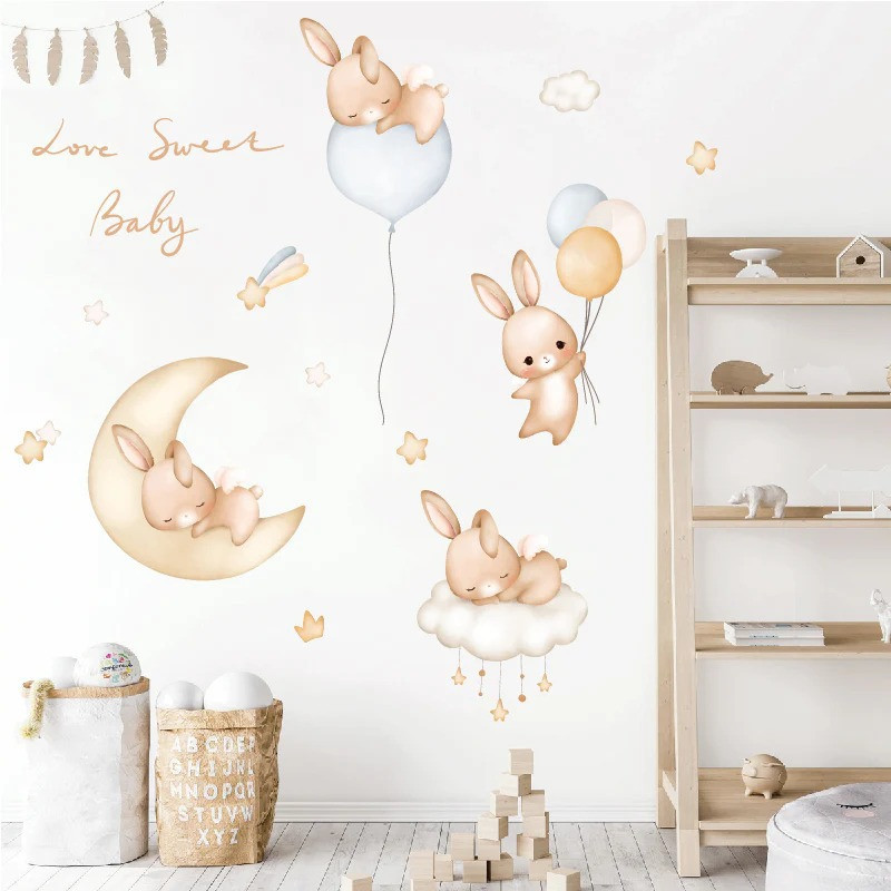 Наклейка декоративная виниловая в детскую комнату 