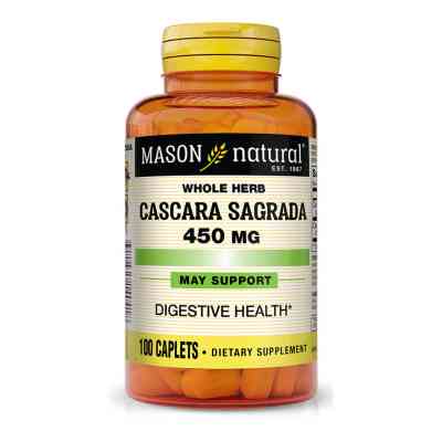 Трави Mason Natural Каскара Саграда, 450 мг, Cascara Sagrada, 100 каплет (MAV14041) Вінниця