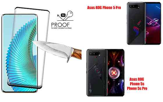 Захисне скло HyperGlass Pro для Asus ROG Phone 5 Pro, Phone 5s, Phone 5s Pro – максимальна чутливість та захист Київ