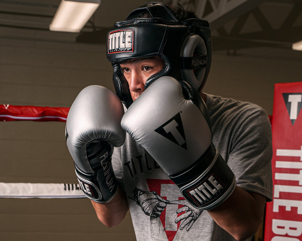 Боксерський шолом TITLE Platinum Premier Full 2.0 Black L (капа в комплекті) Каменское - изображение 7