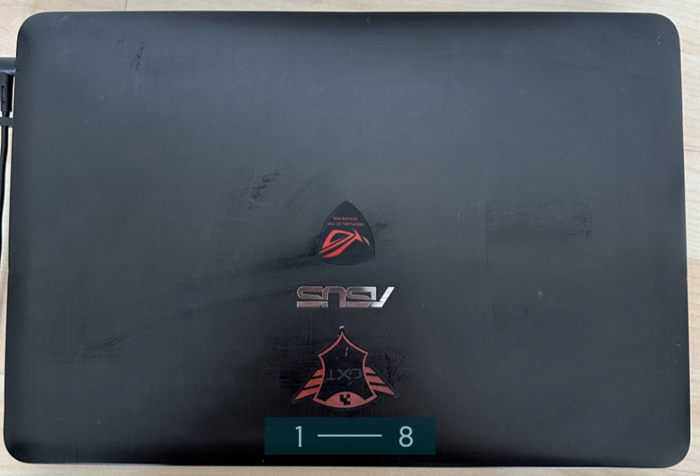 Ноутбук Ігровий: ROG -17.3/17 4720HQ/GTX 960М 4Gb/16Gb/256 SSD/FHD. Харків - фото 1