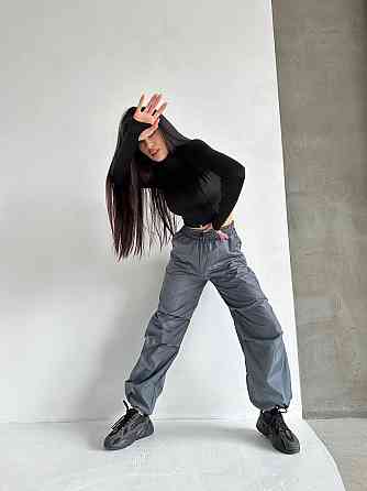 Женский прогулочный костюм двойка: кофта и штаны микродайвинг + плащевка Черный 2, 46/48 Одесса