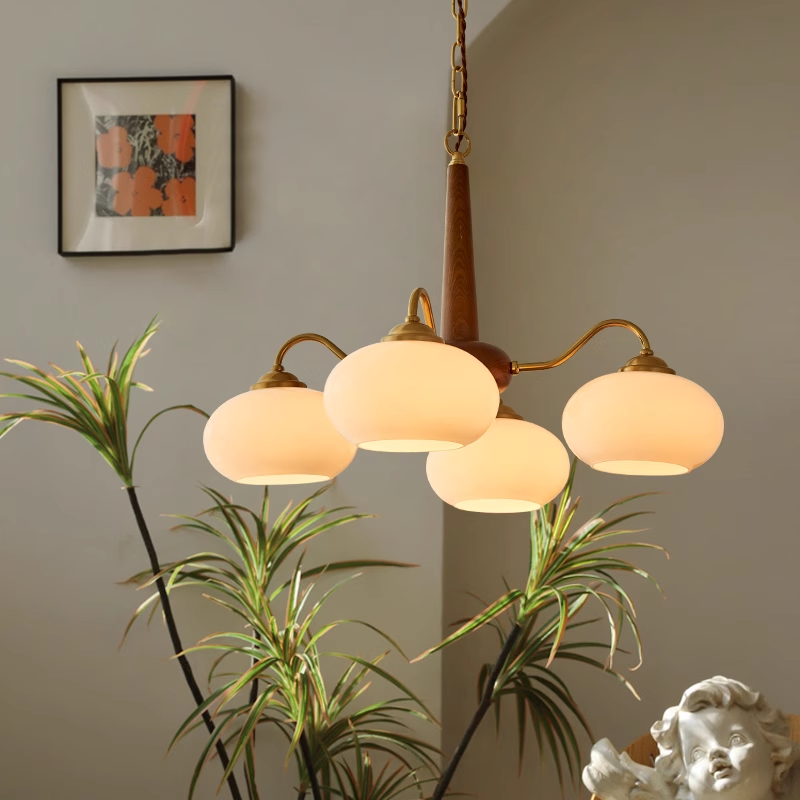 Світлодіодна люстра Дзвін 6004 (Золота) на 3 плафони Вінниця - фото 4