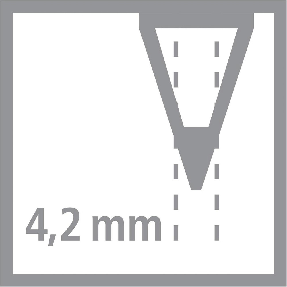 Набір 12 екологічних товстих тригранних кольорових олівців STABILO GREENtrio Київ - фото 5