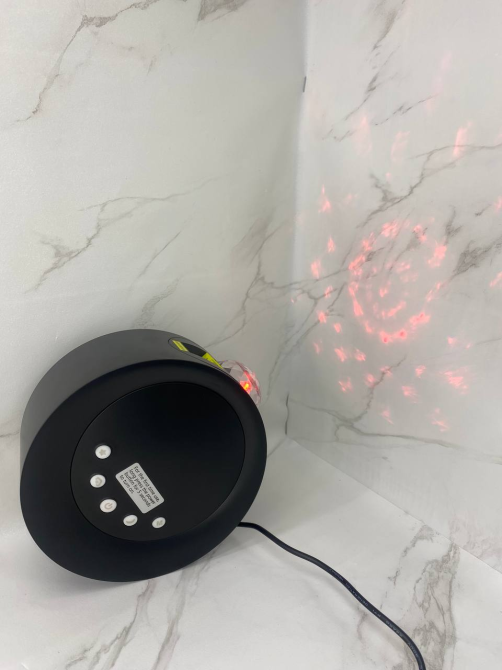 Світлодіодний проектор LITENERGY Galaxy: Нічник Nebula Star, 9 режимів, пульт ДК, акумулятор (Б/В) Київ - фото 7