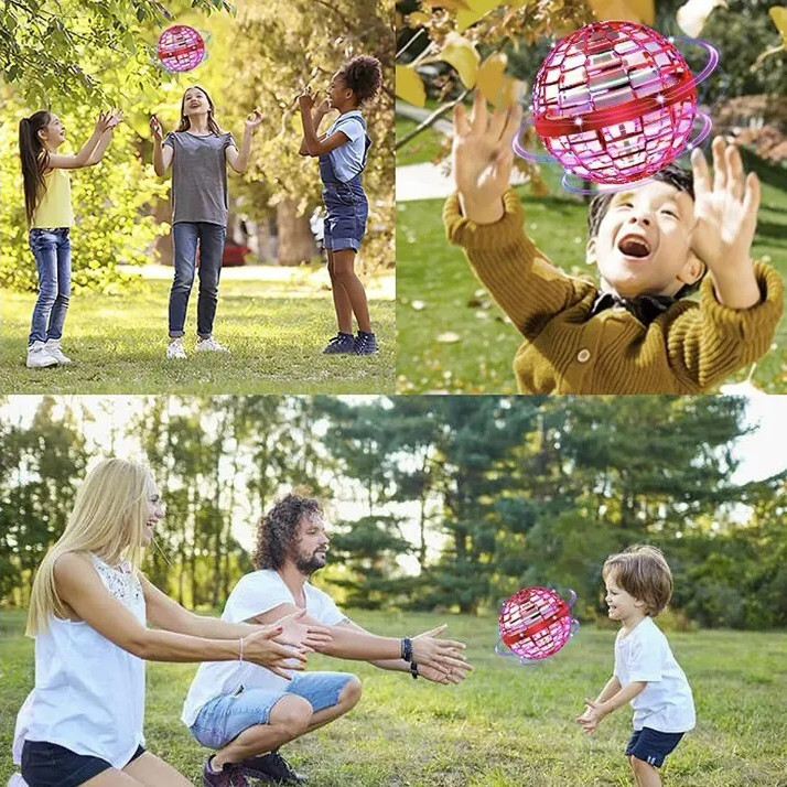 Шар летающий светящийся flynova pro flying spinner FlyNova Pro Gyrosphere Светящийся шар SW-69 Львов - изображение 3