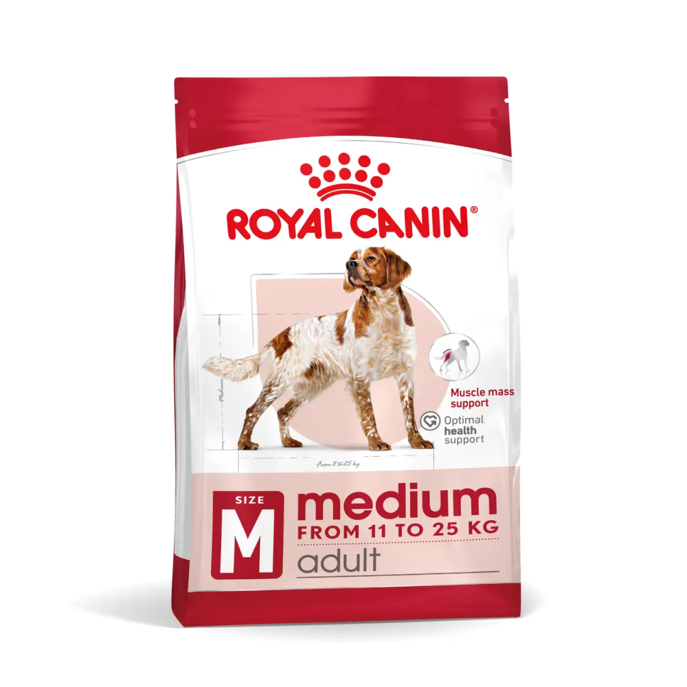 Royal Canin Medium Adult (Рояв Канін Медіум) сухий корм для дорослих середніх собак 11-25 кілограм від 12 міс 4 кг. Запоріжжя - фото 1