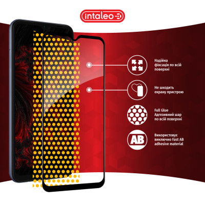 Стекло защитное Intaleo Full Glue Samsung M14 Black (1283126579912) Винница - изображение 7