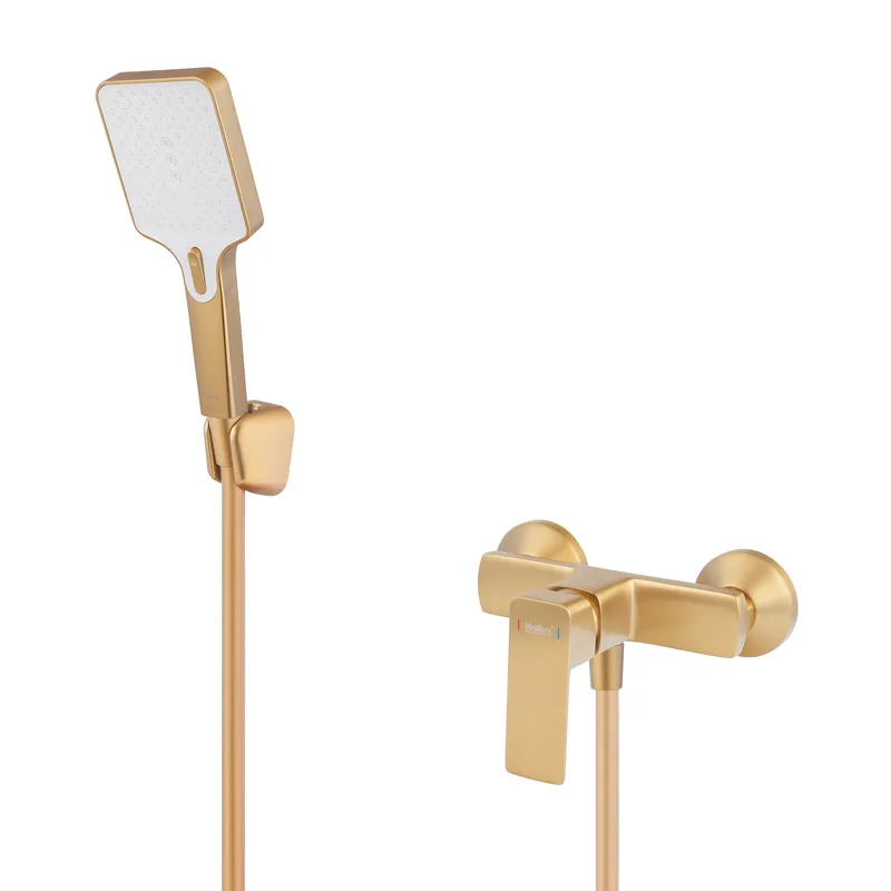 Змішувач для душу Haiba KUBUS 003 BRUSHED GOLD   ( HB9626 ) 26218 Харків - фото 2