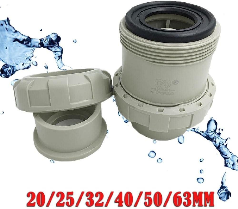 Зворотний клапан 32 мм, сірий, PVC, для води, пральної машини, посудомийної машини, захист від протікання, SagaSave Київ - фото 4