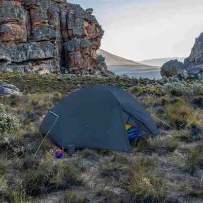 Палатка Naturehike двомісний ультралегкий Mongar UL NH19M002-J, темно-синій (6975641882596) Вінниця