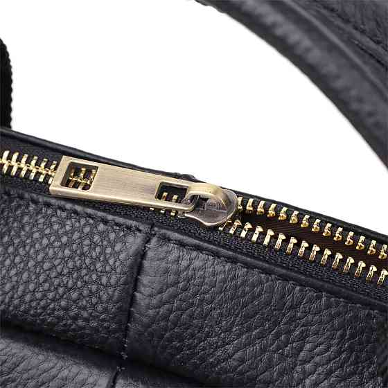 Портфель для мужчин из натуральной кожи Vintage 23041 Черный Киев