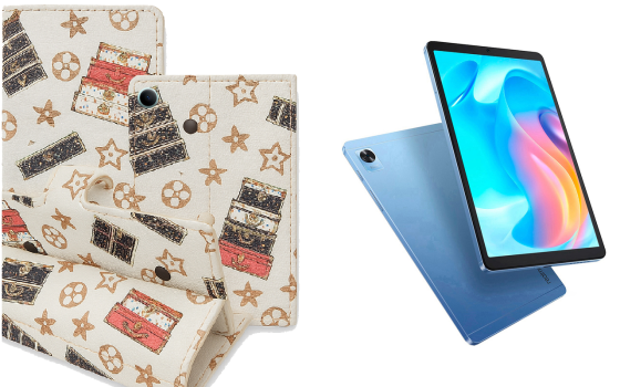 Книжка-трансформер для планшета Realme Pad Mini, колір Black Lyi White Київ