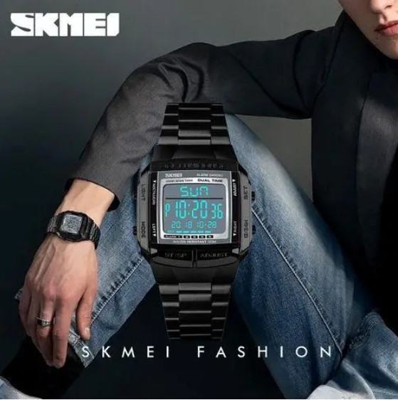 Спортивные часы Skmei Illuminator Черный Киев - изображение 4