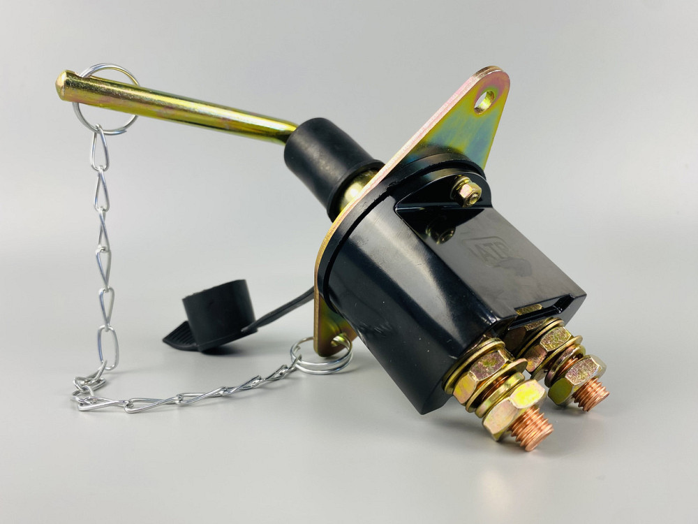 Вимикач маси універсальний, механічний 12/24 В (червона мідь) 150A Мукачево - фото 10