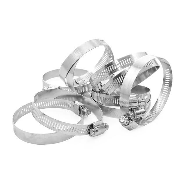 Хомут стальной оцинкованный, 12.7 мм, Ø - 52-76 мм INTERTOOL TC-0152 Киев - изображение 2