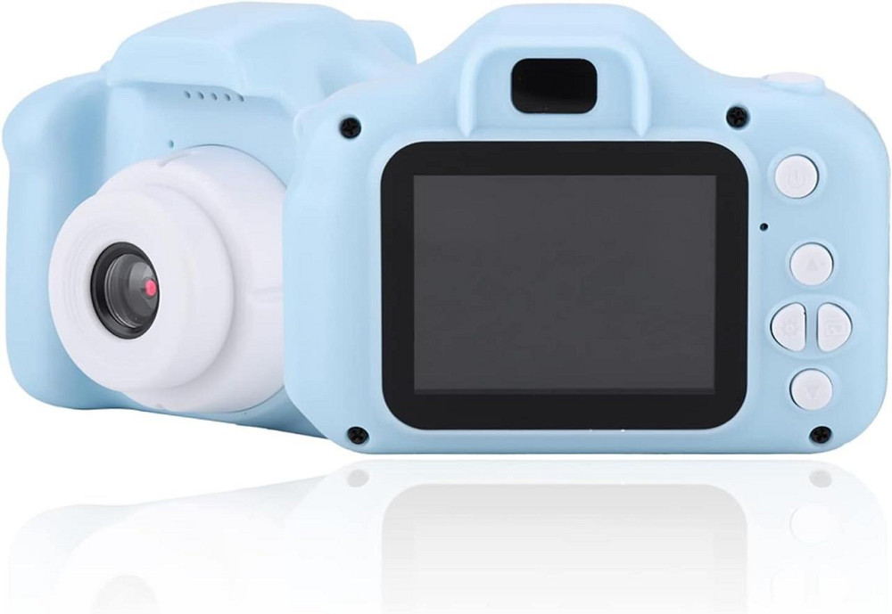 Дитяча камера X2 Mini Синій 2.0" екран HD 1080P цифрова камера TF слот нашийний шнурок Київ - фото 1