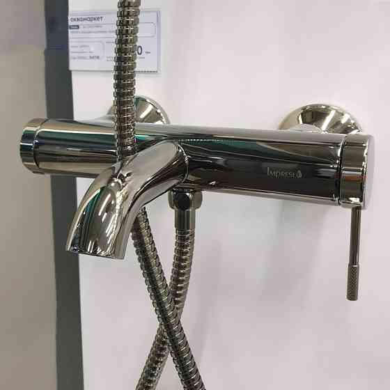 Змішувач для ванни Imprese BRENTA ZMK091908040 графіт Київ