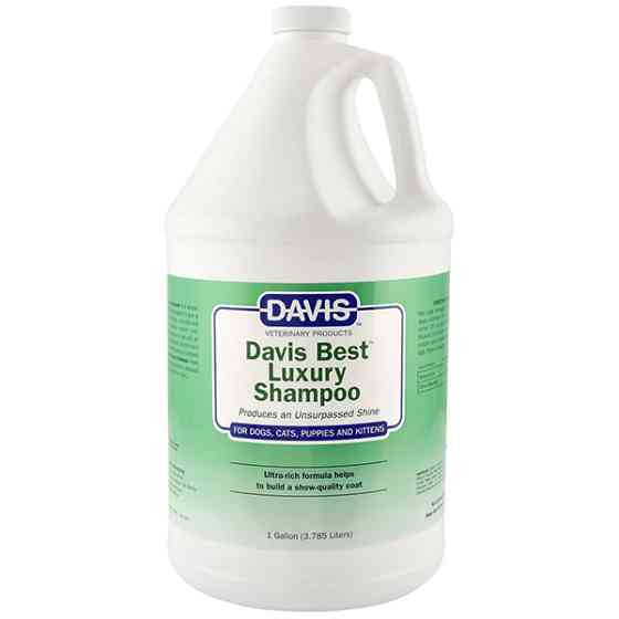 Davis Best Luxury Shampoo ДЕВІС БЕСТ ЛАКШЕРІ шампунь для блиску шерсті у собак і котів, концентрат Київ