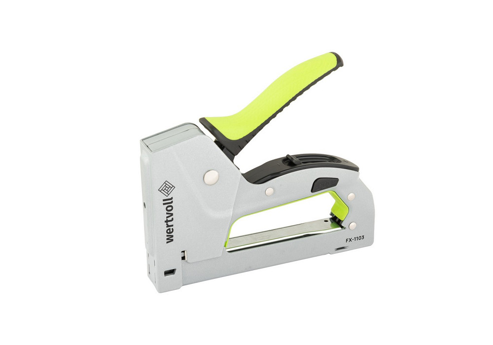 WERTVOLL Степлер ресорний WERTVOLL скоба R53 4-14 мм 4-14 мм, корпус метал/ергоном TPR FX-1103 Коломия - фото 1