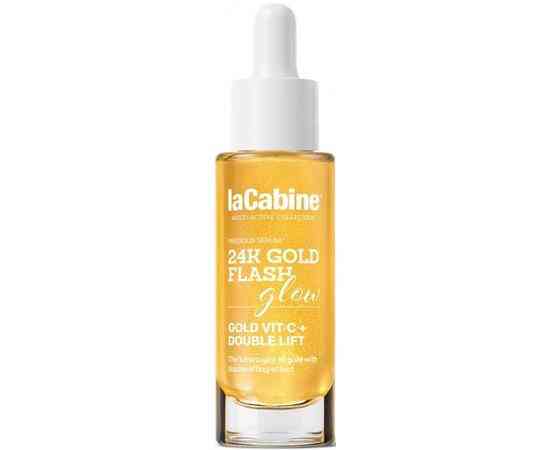 Концентрована сироватка з миттєвим ліфтинг-ефектом 24K Gold Flash Glow Serum LaCabine, 30 мл Дніпро