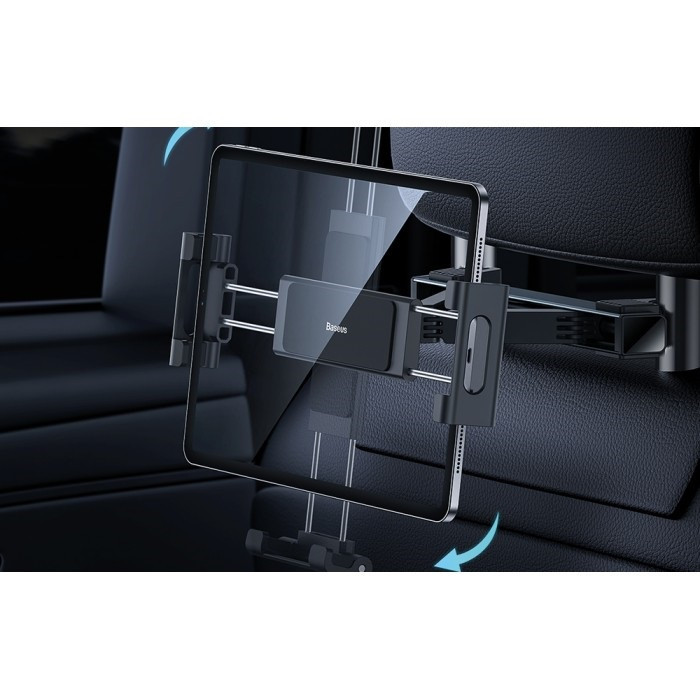 Автотримач для планшета Baseus JoyRide Pro Backseat Car Mount Black Ковель - изображение 9