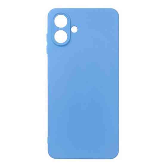 Samsung A07 A075 Чехол силиконовая Защита камеры (голубой) Одесса