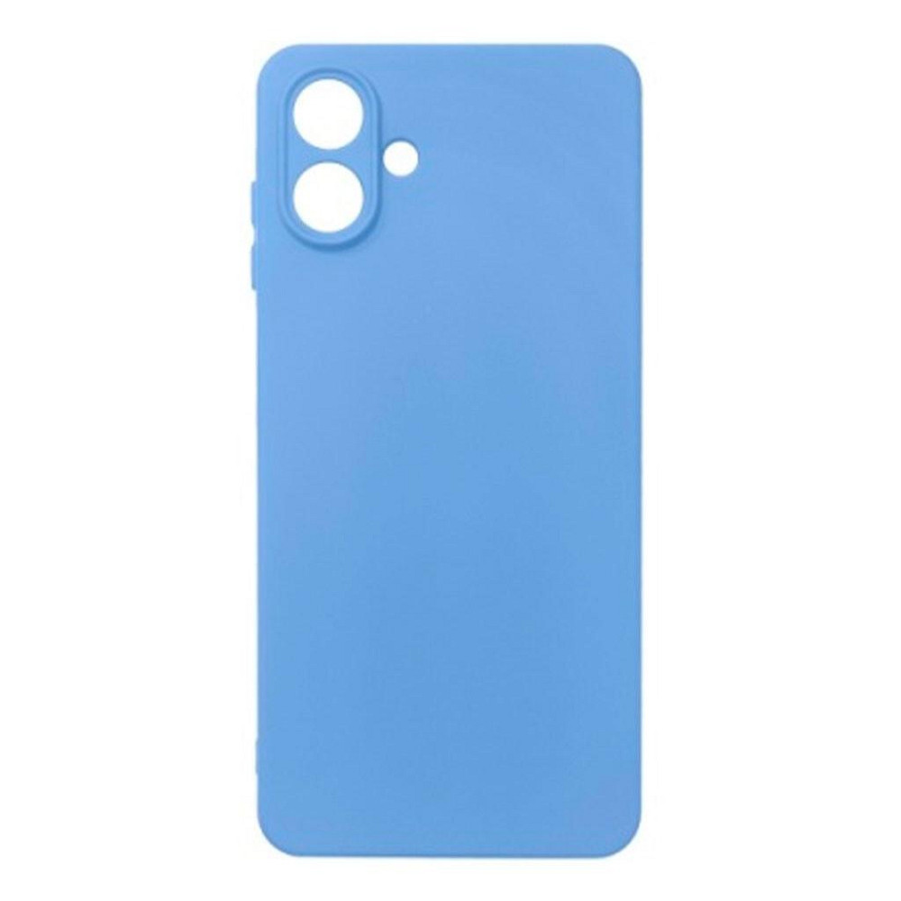 Samsung A07 A075 Чехол силиконовая Защита камеры (голубой) Одесса - изображение 1