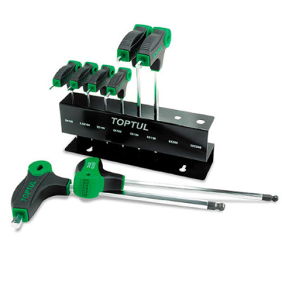 Ключ Toptul шестигранный L-образный с ручкой (GAAX0801) Винница - изображение 1