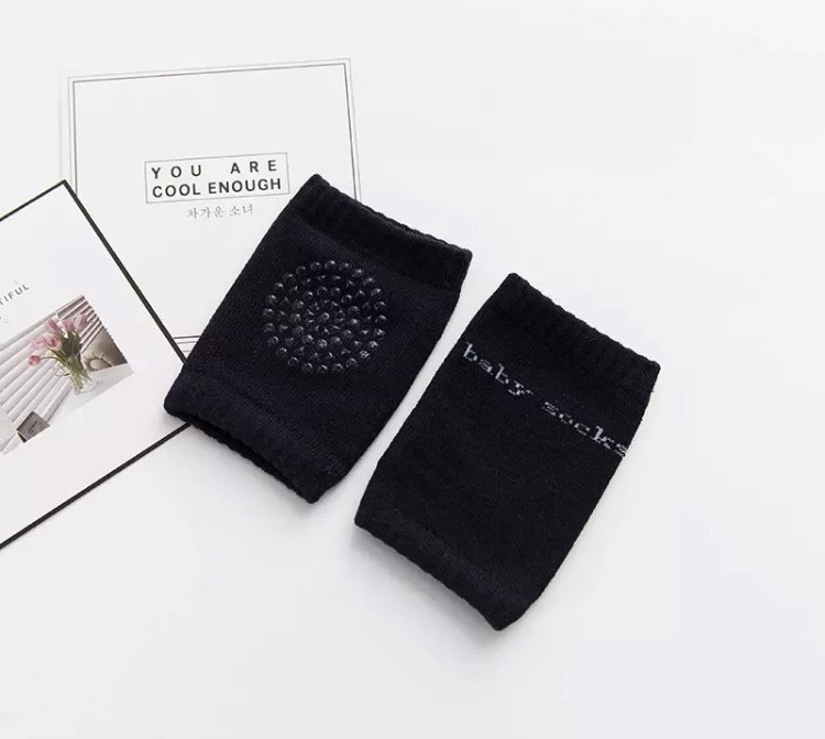 Наколенники детские для ползания, черные, отличные защитные наколенники Киев - изображение 2