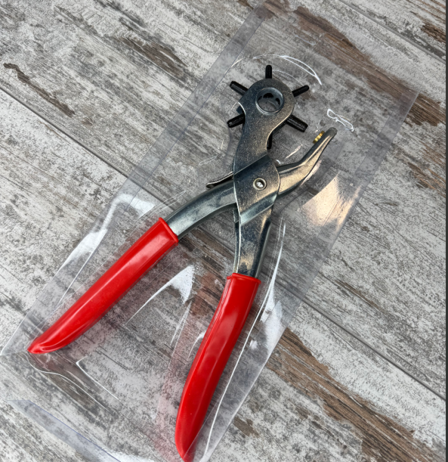 Дырокол револьверный для кожи, ткани и картона, 6 насадок 2–4.5 мм Киев - изображение 2