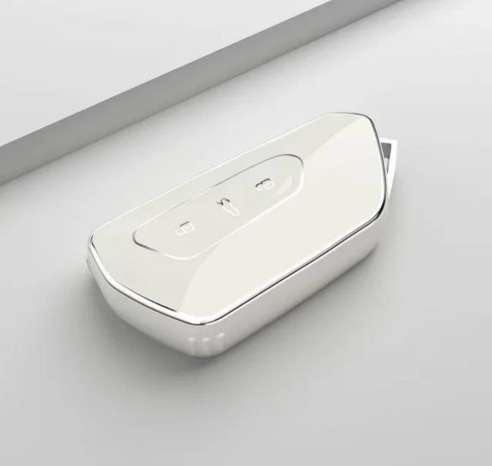 Захисний чохол для автомобільного ключа Volkswagen, Skoda Білий Смела - изображение 1