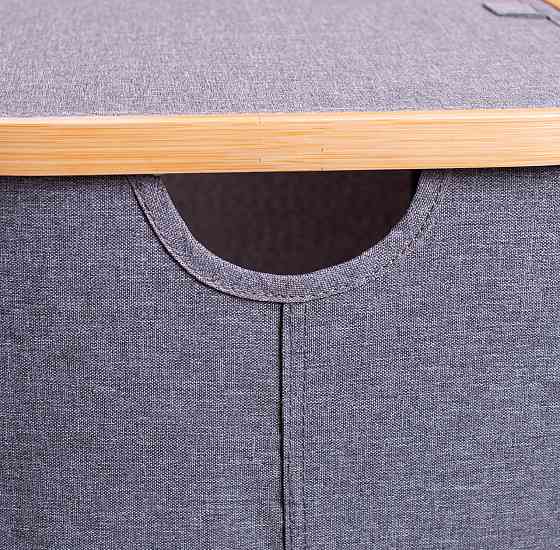 Мягкая корзина для белья с крышкой 70 л Киев