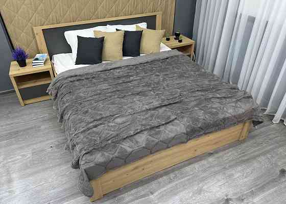 Плед-покривало Ромб 200х230 см (+-5см) Сірий (87-259) Київ