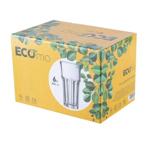 Набір склянок Coloss 350мл 6шт ECOMO Житомир - фото 4