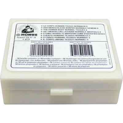 Набор микропрепаратов Konus Здорові тканини людського тіла, частина II 10шт (4911) Винница