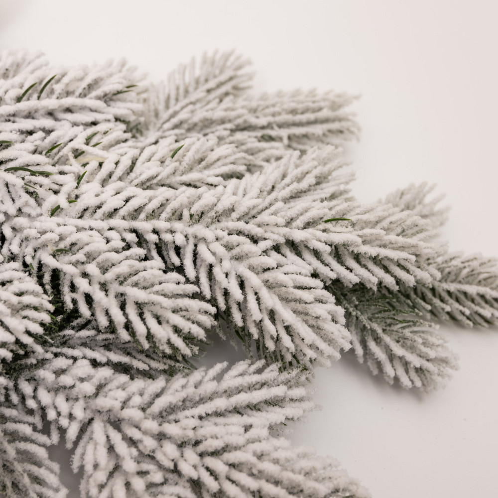 Засніжена хвойна гирлянда "Північна зірка" 60*35 см Київ - фото 3