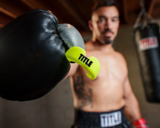 Капа TITLE Boxing Super Shield X2 доросла (вік 11+) Yellow Каменское
