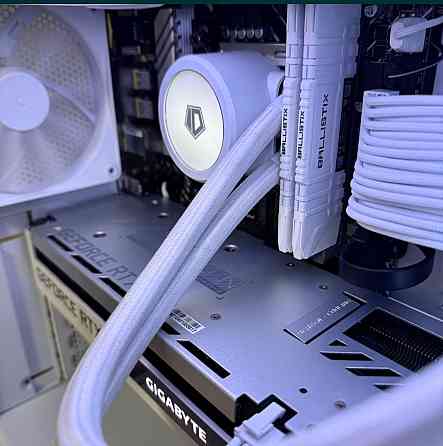 Крутий білий ігровий ПК NZXT Київ