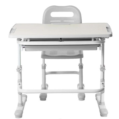 Парта со стулом FunDesk Vivo Grey (221892) Винница - изображение 3