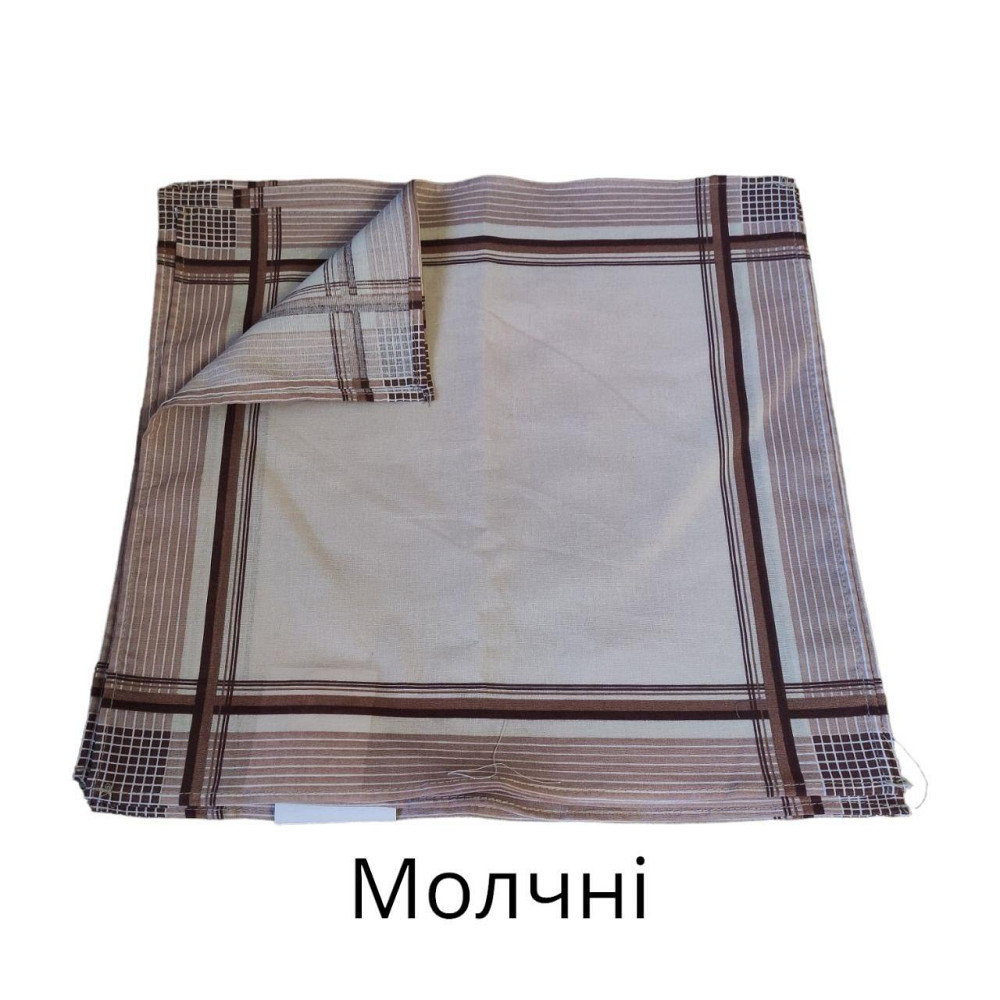 Платок носовой мужской 37×37 молочный Киев - изображение 1