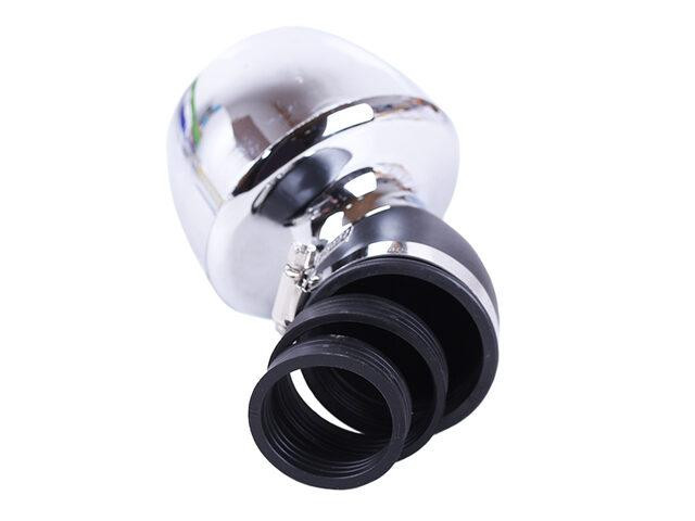 Фільтр нульовий "Turbo" хром. Ø38 мм 45° — АМ Мукачево - фото 3