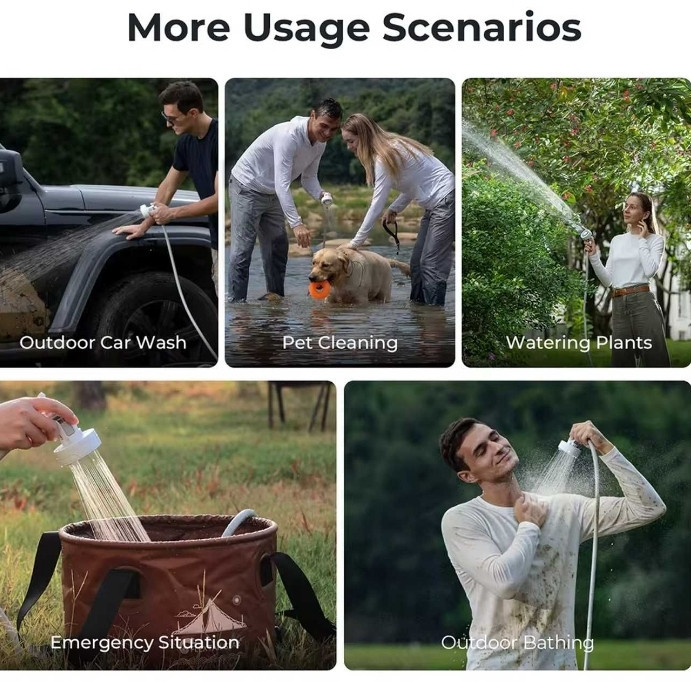 FLEXTAIL MAX SHOWER Портативный душ кемпинговый. Харьков - изображение 3