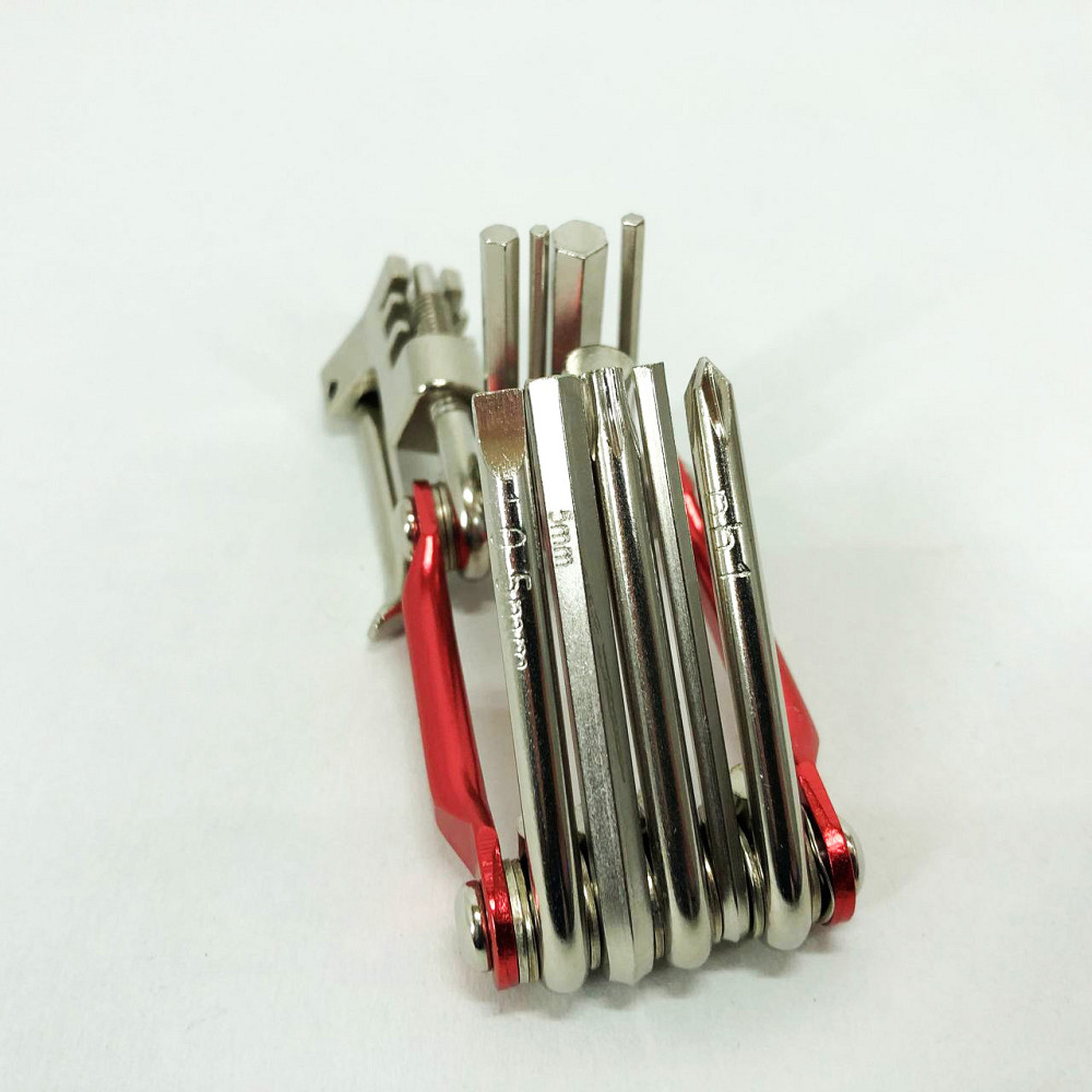 Багатофункціональний велосипедний ключ BG-2121 Мультитул 11 предметів ZW-11 Львів - фото 4