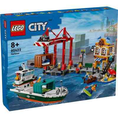 Конструктор LEGO City Морская гавань с грузовым судном (60422) Винница
