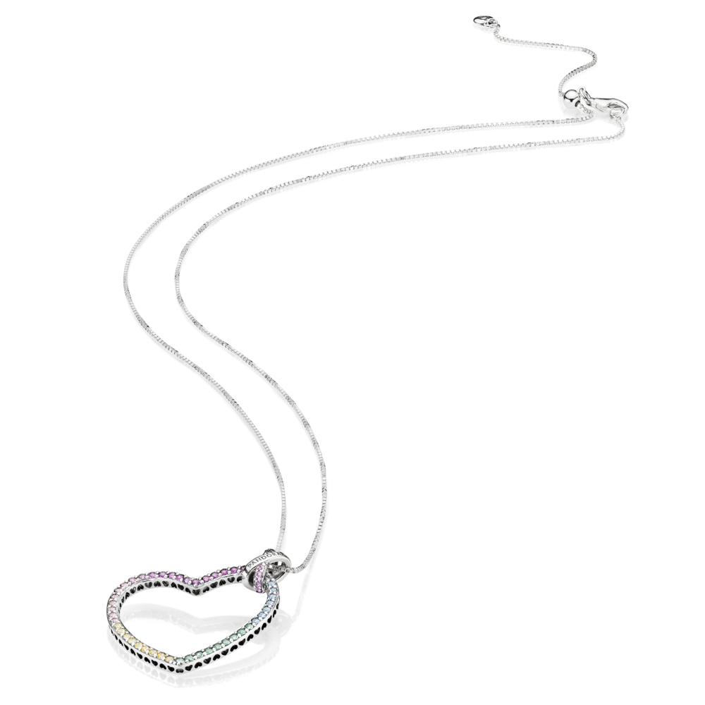 Срібне намисто Pandora 397070NRPMX Київ - фото 1