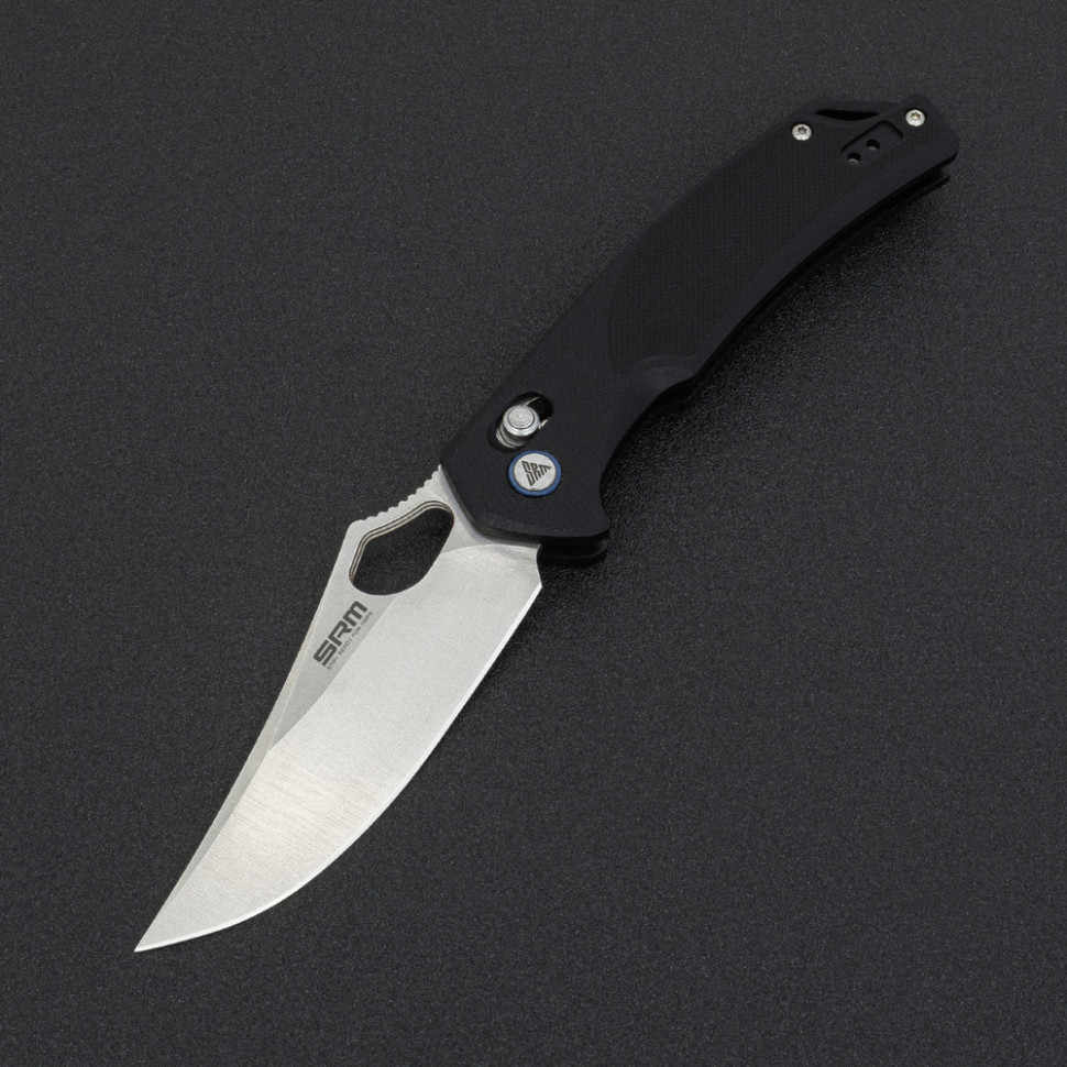 Нож складной SRM Retriever 9202, черный Киев - изображение 8