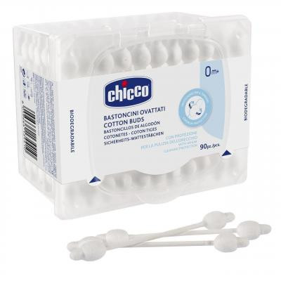 Ватные палочки Chicco хлопковые 90 шт (10441.00) Винница - изображение 1